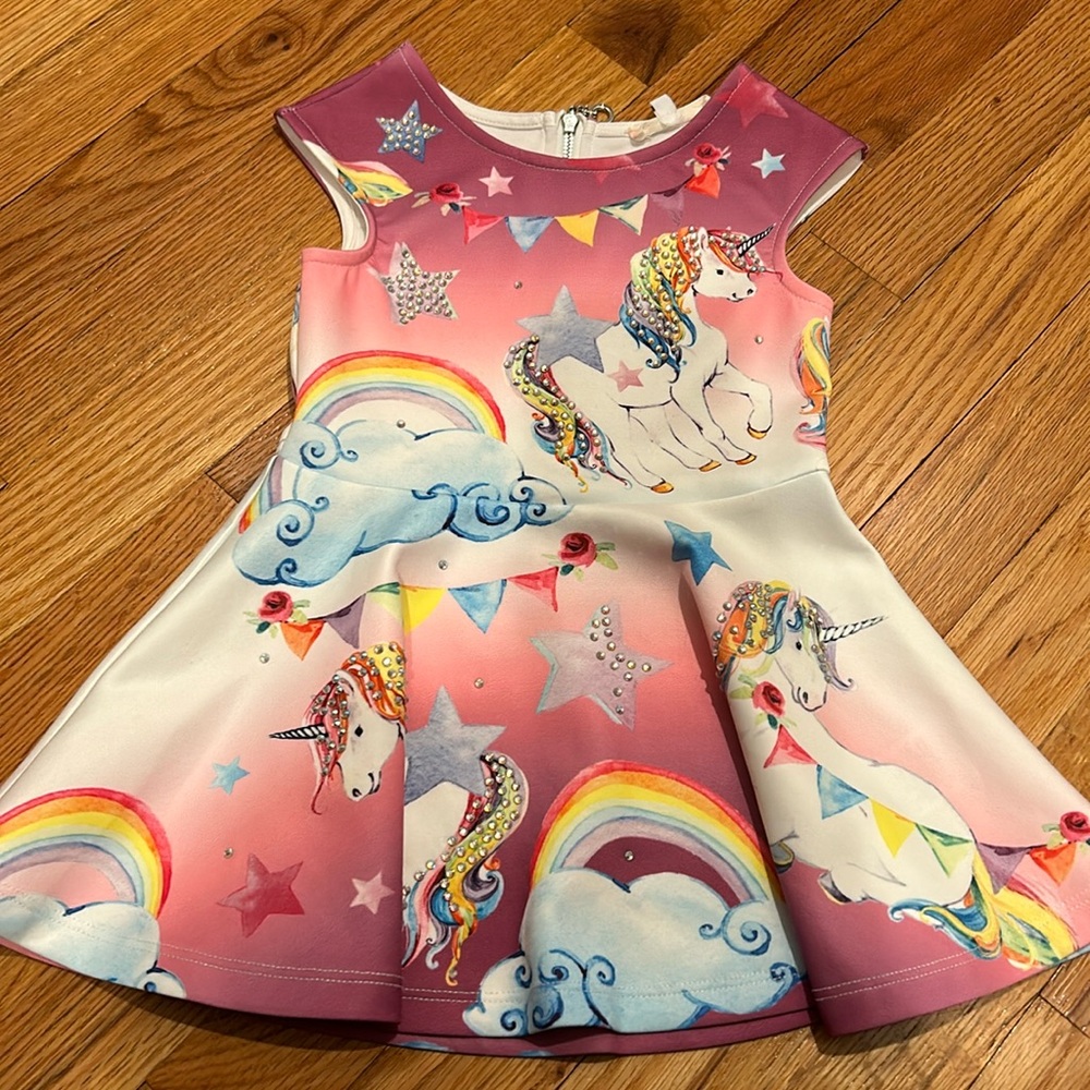 Baby Sara Dress with rhinestones